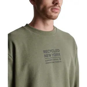 Felpa girocollo riciclata Superdry City image-3