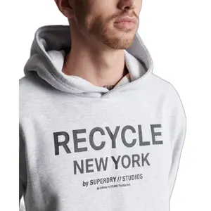 Sudadera con capucha reciclada Superdry City image-3