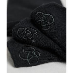 Women's organic cotton sports socks Superdry (x3) image-2