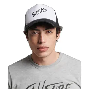 Grafische logo pet Superdry Vintage Trucker image-0