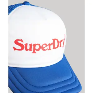 Grafische logo pet Superdry Vintage Trucker image-3