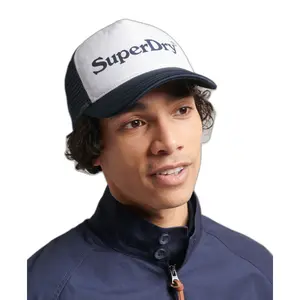 Grafische logo pet Superdry Vintage Trucker image-0