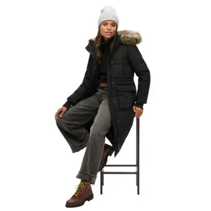 Cappello morbido in maglia a coste donna Superdry image-1