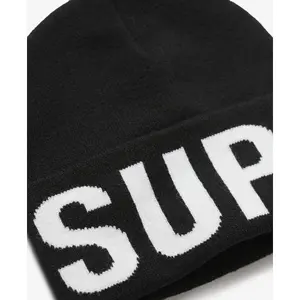 Gebreide muts met logo voor vrouwen Superdry image-2