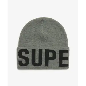 Gebreide muts met logo voor vrouwen Superdry image-2