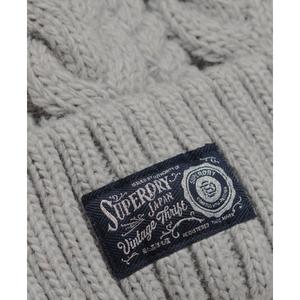 Tykt pandebånd i snoet strik til kvinder Superdry image-3