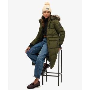 Tykt pandebånd i snoet strik til kvinder Superdry image-1