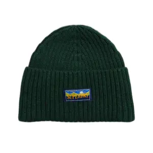 Damska czapka z mieszanki wełny Superdry Radar image-0