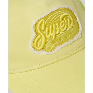 Cascopellino trucker in mesh fluo da donna Superdry image-1