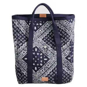 Rolled flap tote Superdry Vintage Tangled image-0