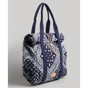 Rolled flap tote Superdry Vintage Tangled image-2