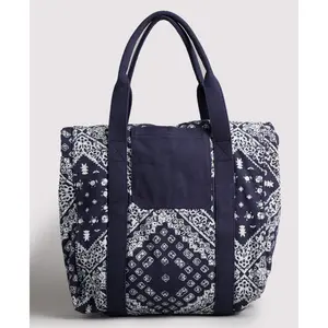 Rolled flap tote Superdry Vintage Tangled image-3