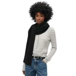 children's knitted scarf Superdry Soft Rib image-1