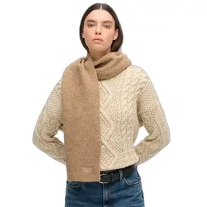 children's knitted scarf Superdry Soft Rib image-1