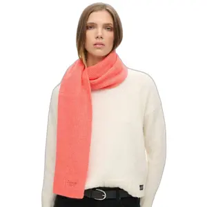 children's knitted scarf Superdry Soft Rib image-1