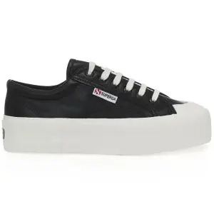 Baskets femme Superga 2631 Stripe Plateform Veg image-0