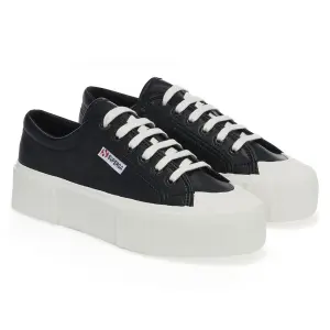Baskets femme Superga 2631 Stripe Plateform Veg image-1