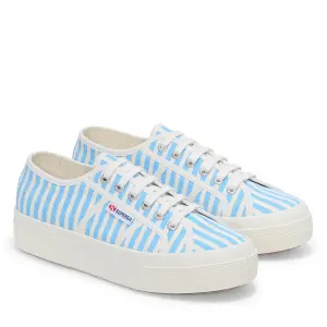 Gestreepte sneakers Superga 2740 image-1