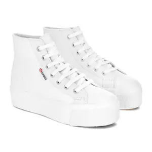 Zapatillas de deporte para mujer Superga 2705-Hi Top Nappa image-1