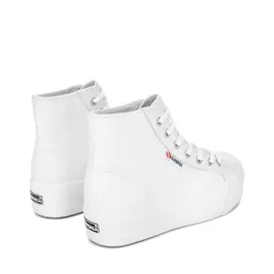 Zapatillas de deporte para mujer Superga 2705-Hi Top Nappa image-2
