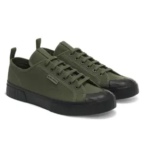 Trainers Superga 2630 Green sherwood black image-1