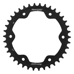 Motorcycle crown Supersprox RFE-613:38-BLK # 50-29050-38 # 71900-38 image-0