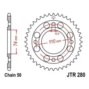Couronne moto Supersprox JTR280-33 image-0