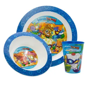 Set of 3 pieces of microwave dishes Superthings image-0