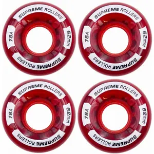 200888r-rollerblading-wheel-supreme-quad-x4-red-62-mm