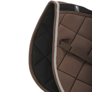 Tapis de selle de saut matelassé pour cheval Supreme image-4