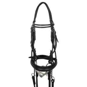 Anatomical dressage bridle Supreme
