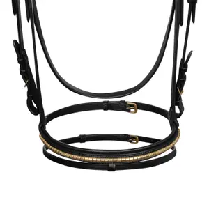 Anatomical riding bridles for horses in rubber Supreme image-3