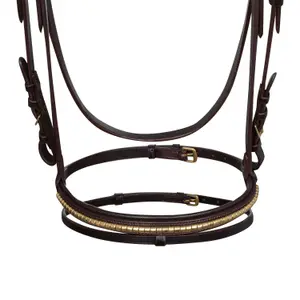 Anatomical riding bridles for horses in rubber Supreme image-3