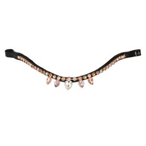 Stirnriemen für Pferde mit Strass Supreme Modello Goccia image-1