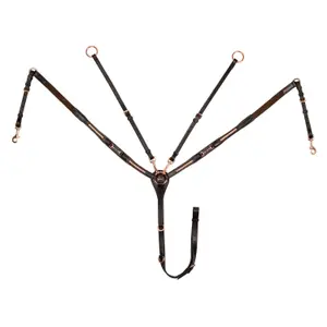 Hunting collar with leather fork Supreme