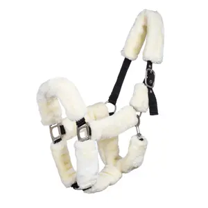 Smycz dla konia z nylonu z podszewką z wełny syntetycznej Supreme image-0