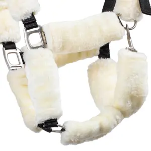 Smycz dla konia z nylonu z podszewką z wełny syntetycznej Supreme image-1