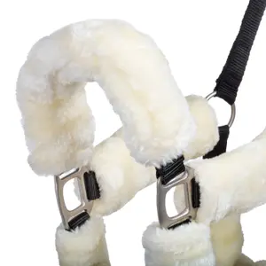 Smycz dla konia z nylonu z podszewką z wełny syntetycznej Supreme image-2