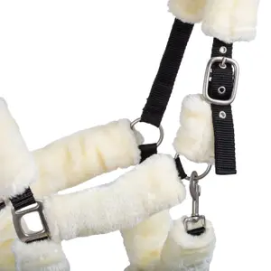 Smycz dla konia z nylonu z podszewką z wełny syntetycznej Supreme image-3