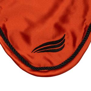 Bonnet anti-mouches pour cheval en satin avec oreilles élastiques Supreme image-3