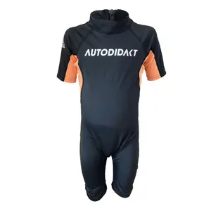 Girls' Shorty Suit Surf System Lycra Back-Zip image-0