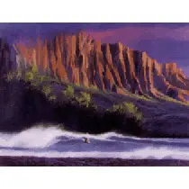 Tabule Surf System Kenauster Kauai Coast Unsigned