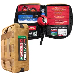 Zestaw pierwszej pomocy na wędrówki Survival First Aid Kit