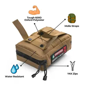 Zestaw pierwszej pomocy na użądlenia węża Survival First Aid Kit image-4