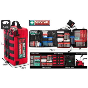 Zestaw pierwszej pomocy do miejsca pracy Survival First Aid Kit image-4