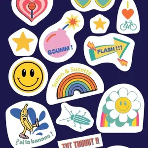 Autocollants réfléchissants Suzon & Suzette Titouan (x16) image-0