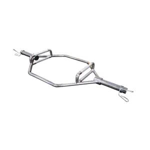 1668-trap-olympische-stange-2-plattenstopps-sveltus-silber-142-cm