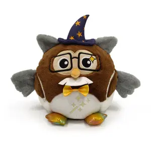 Grandfather Filip owl plush toy Svilanit image-0