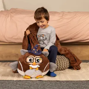 Grandfather Filip owl plush toy Svilanit image-1