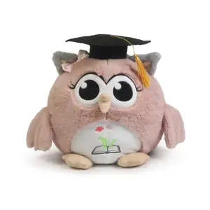 Mia's daughter owl plush toy Svilanit image-0